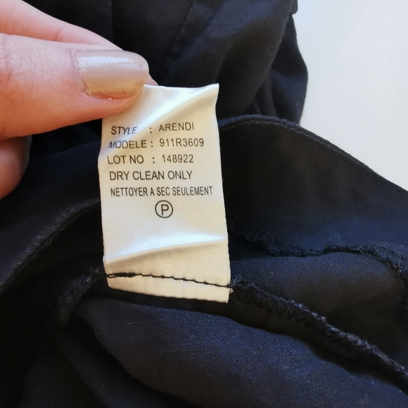 COPY - Theory arendi black sleeveless small dress - Picture 8 of 8